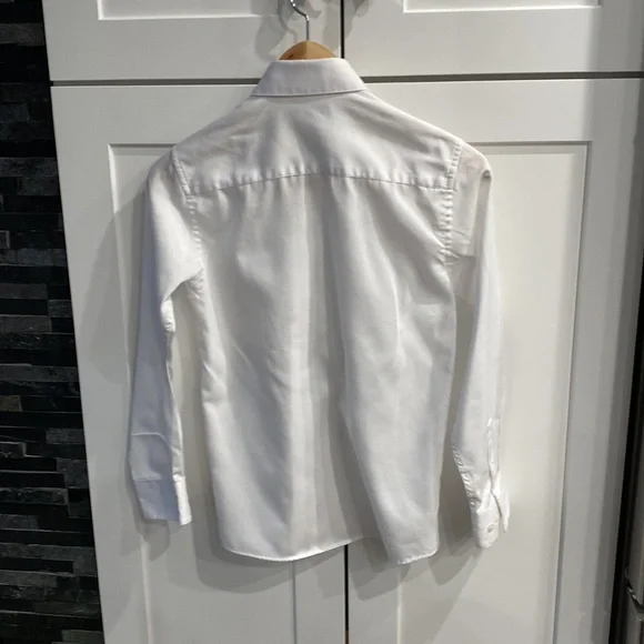 Calvin Klein Formal white shirt size boys 12 - Picture 3 of 3